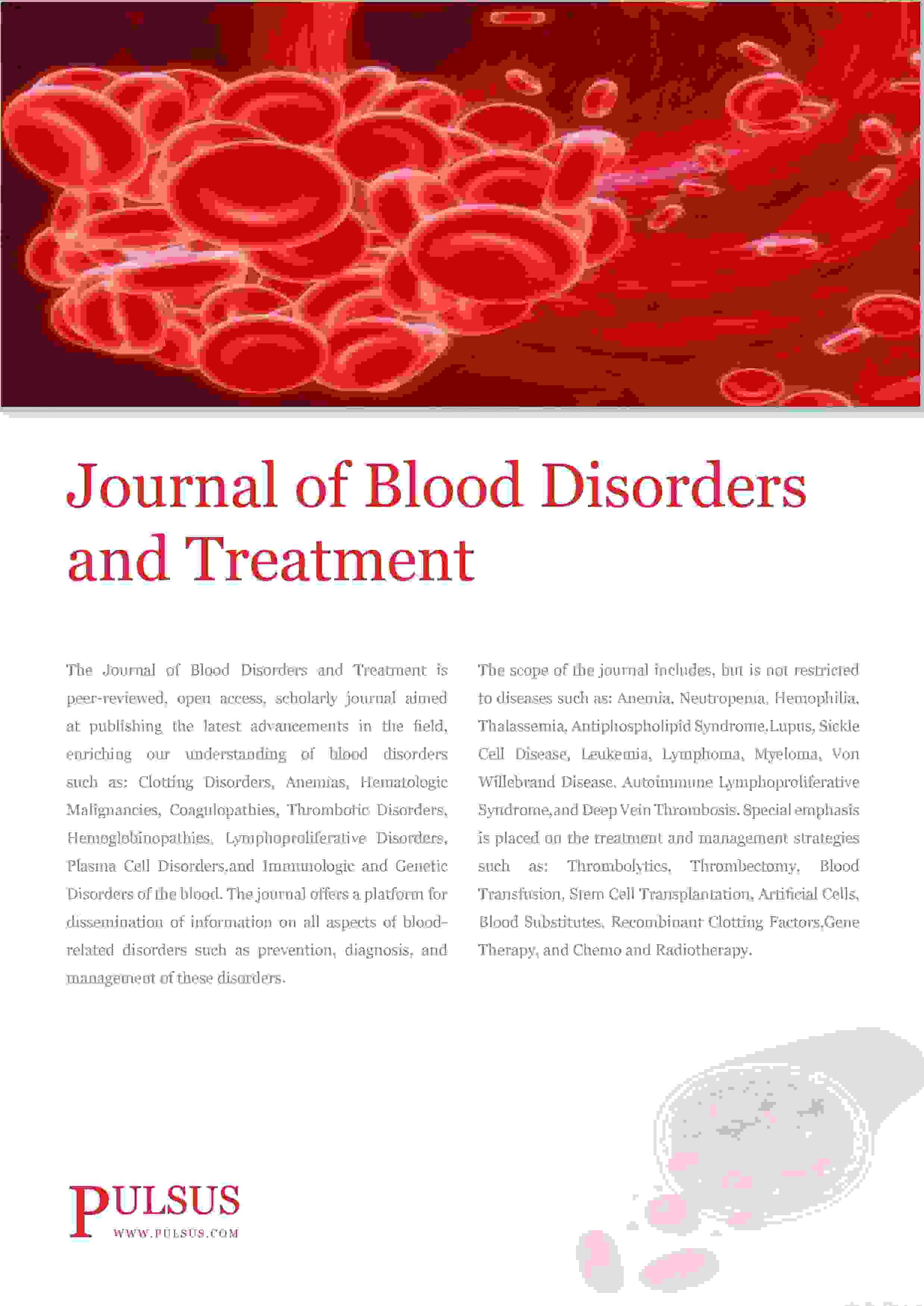 The Journal of Blood Disorders and Treatment