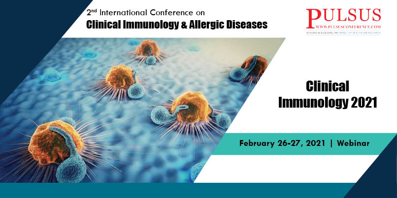 3 rd International Conference on Clinical Immunology & Allergic Diseases,Vienna,Austria