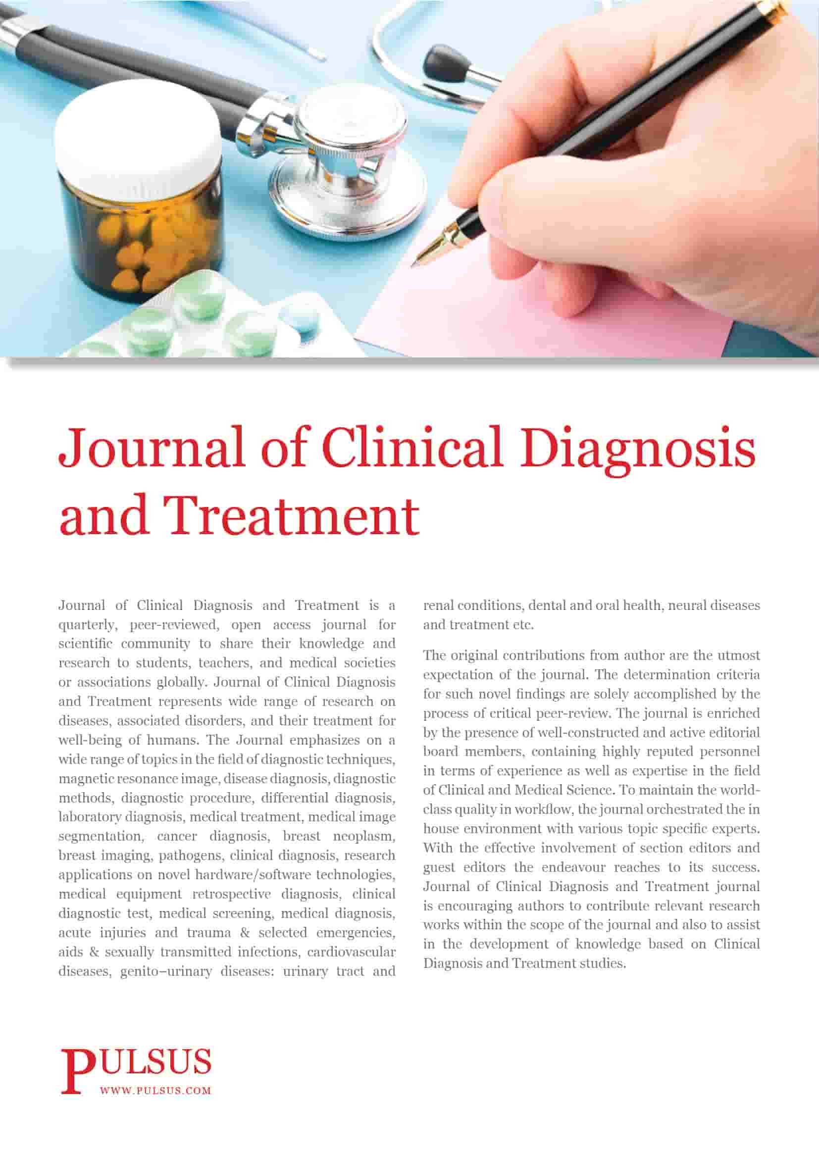 Journal of clinical diagnosis and treatment