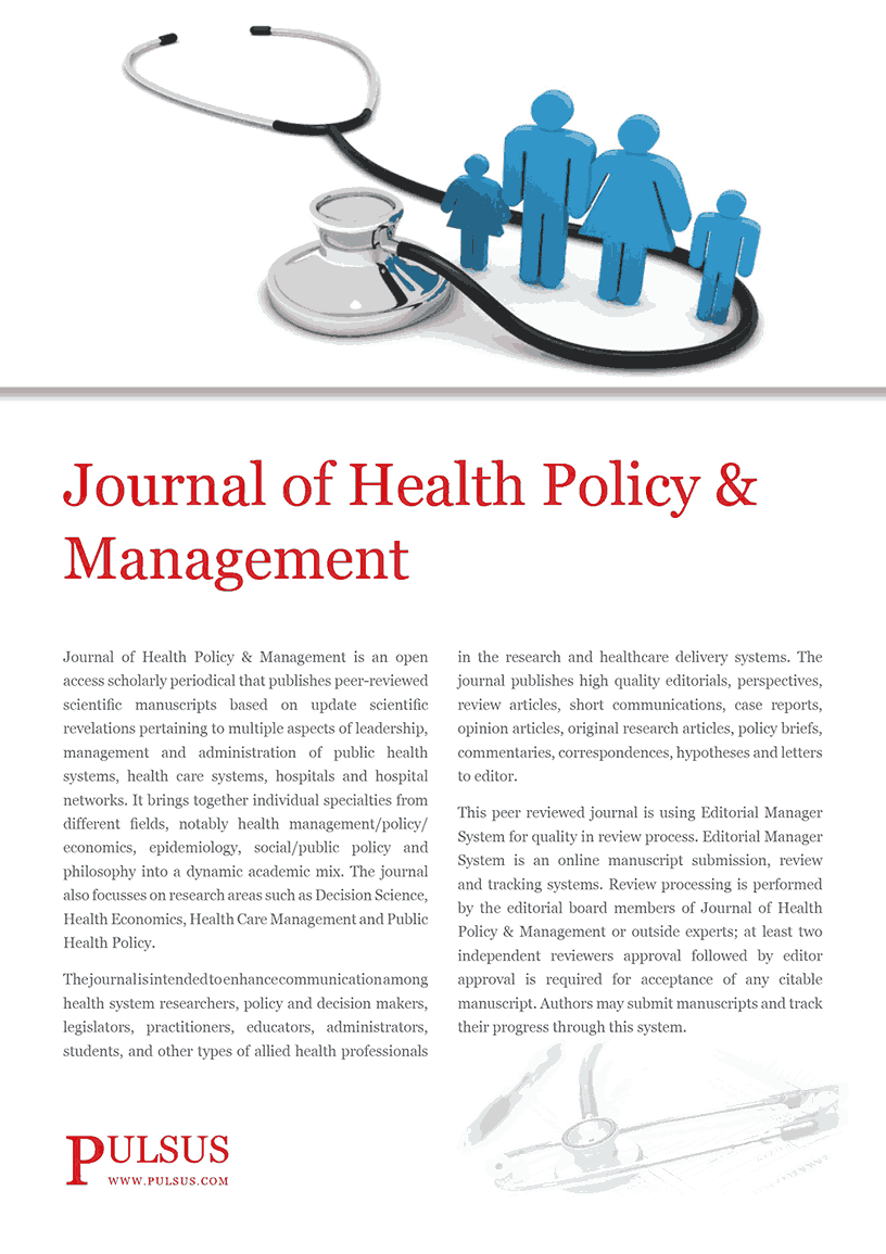 Journal of Health Policy & Management