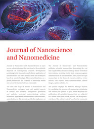 Journal of Nanoscience and Nanomedicine