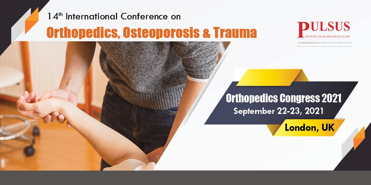 14th International Conference on Orthopedics, Osteoporosis & Trauma,London,UK