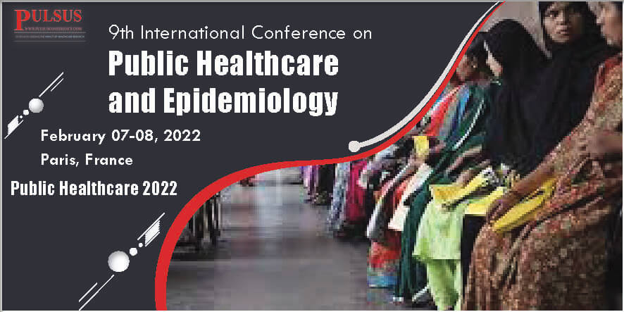 9th International Conference on Public Healthcare and Epidemiology,Paris,France