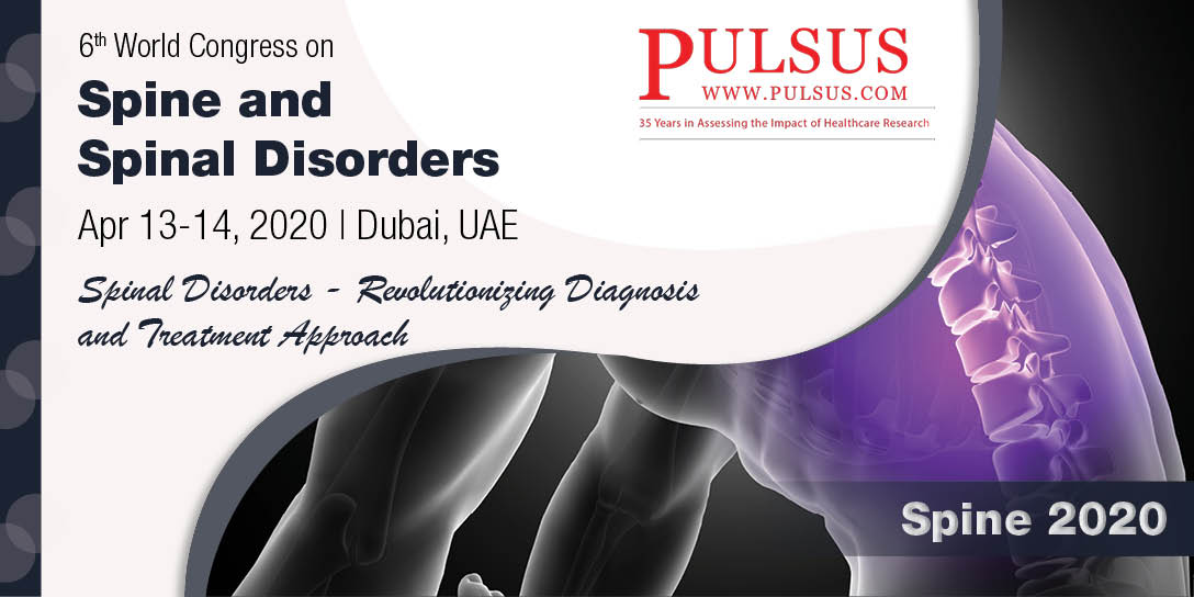 6th World Congress on Spine and Spinal Disorders , Rome,Italy