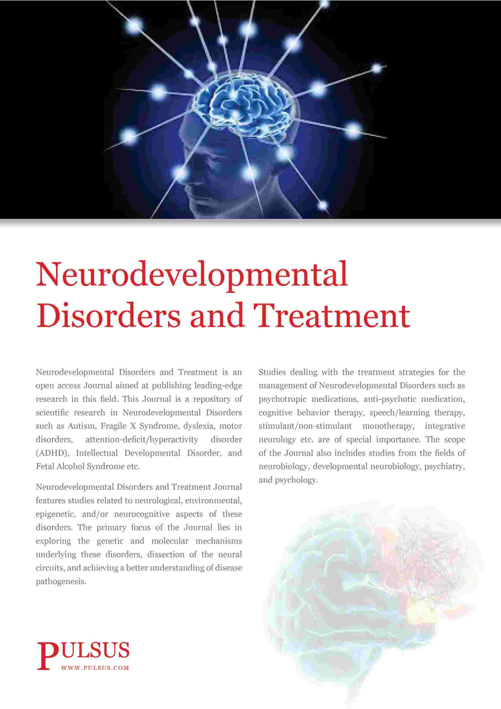 Neurodevelopmental Disorders and Treatment