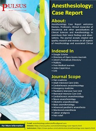 Anesthesiology: Case Report
