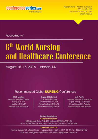 Nursing 2016 London UK.