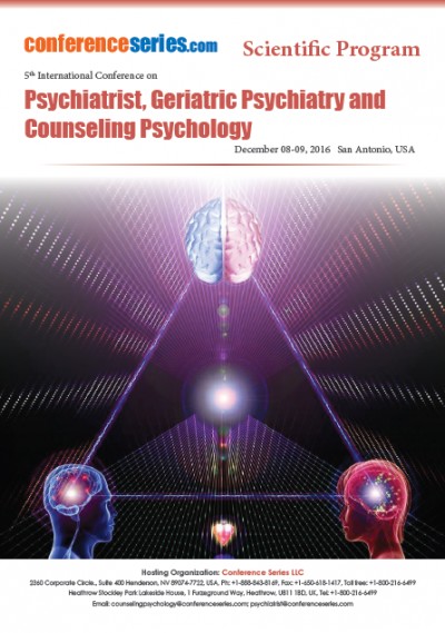 Psychiatrist, Geriatric Psychiatry and Counseling Psychology