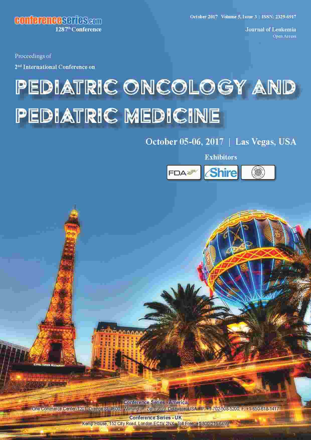 Proceedings of Pediatric Oncology and Pediatric Medicine