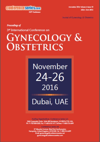 3rd International Conference on Gynecology & Obstetrics, November 24-26, 2016 Dubai UAE