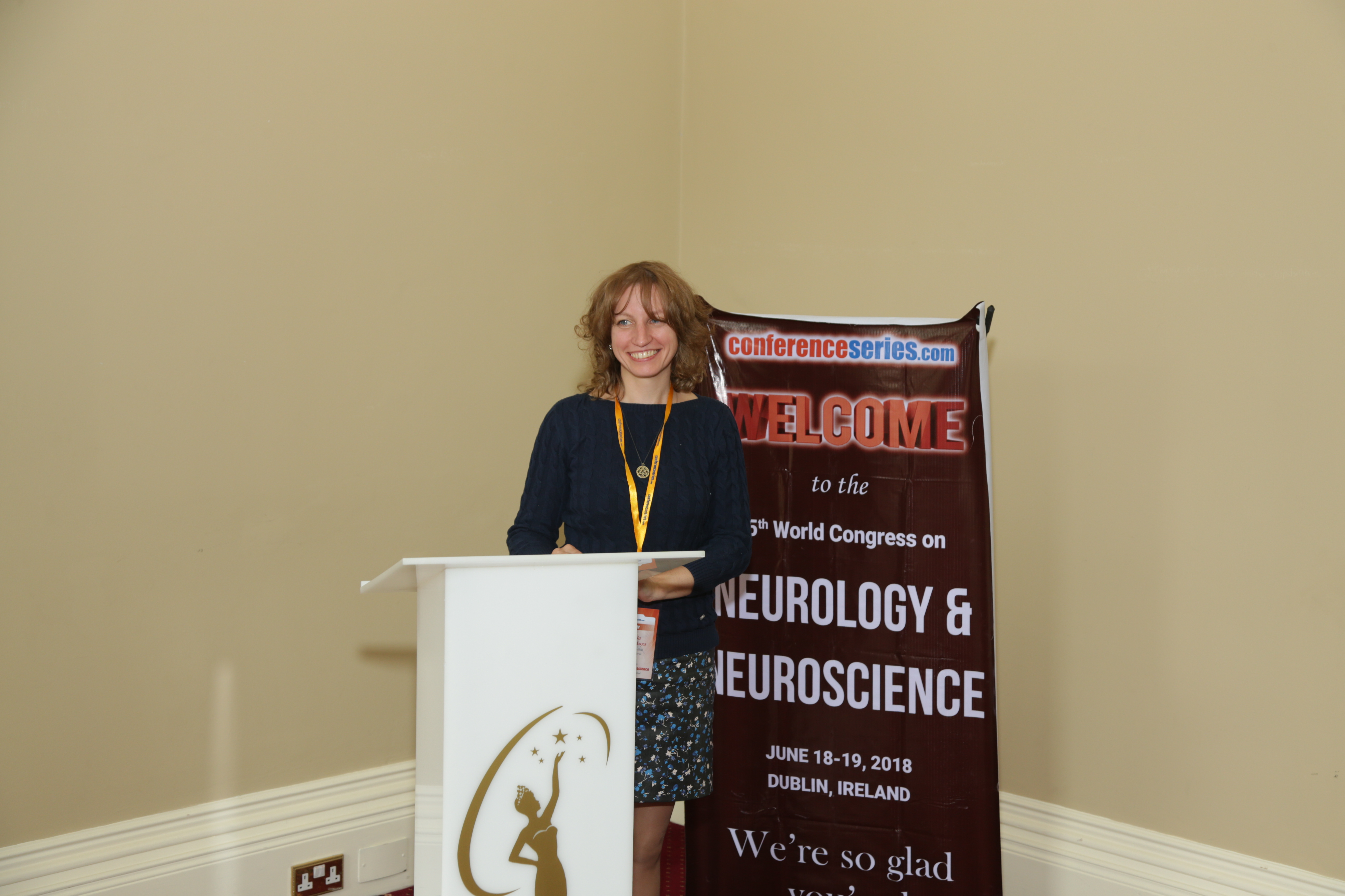Conference Series Neuroscience Congress 2019 International Conference Keynote Speaker Natallia Halinouskaya photo