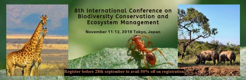 Biodiversity Conferences Ecology Conferences Asia - 
