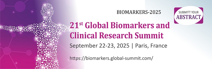 Biomarkers, Clinical research, Precision medicine, Translational medicine, Drug development, Diagnostics, Oncology, Liquid biopsy, AI in healthcare, a global summit, Regulatory affairs, Patient-centric care, Molecular imaging, and Healthcare innovation.