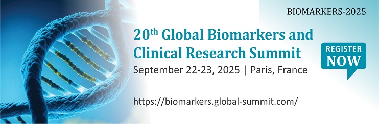 Biomarkers, Clinical research, Precision medicine, Translational medicine, Drug development, Diagnostics, Oncology, Liquid biopsy, AI in healthcare, a global summit, Regulatory affairs, Patient-centric care, Molecular imaging, and Healthcare innovation.