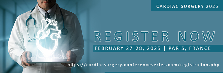 Cardiac surgery 2025 conference will investigate new research innovation in the field of cardiology and spread recent advancements in heart disease prevention.