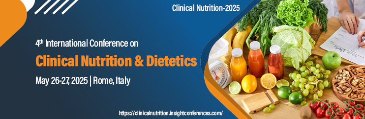 Clinical Nutrition, Dietetics, Nutrition Science, Nutritional Therapy ,Diet Planning, Health & Wellness,  Nutritional Research , Dietetics Conference, Medical Nutrition, Public Health Nutrition, Food Science, Nutritional Interventions, Malnutrition, Nutritional Deficiencies, Personalized Nutrition, Nutrition Guidelines, Nutritional Biochemistry, 