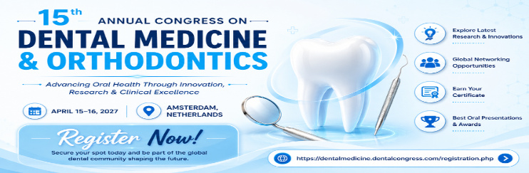  - DENTAL MEDICINE CONGRESS 2027
