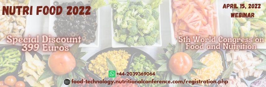 Abstract Submission | Nutri Food 2022 - NUTRI FOOD 2022