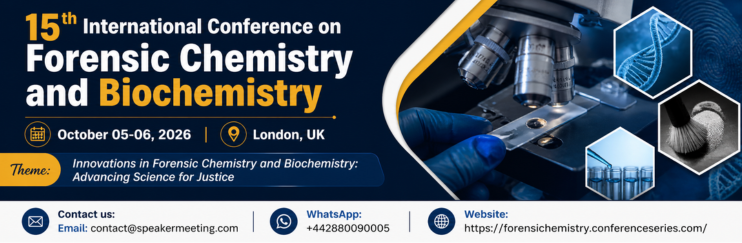 Forensic Chemistry 2026