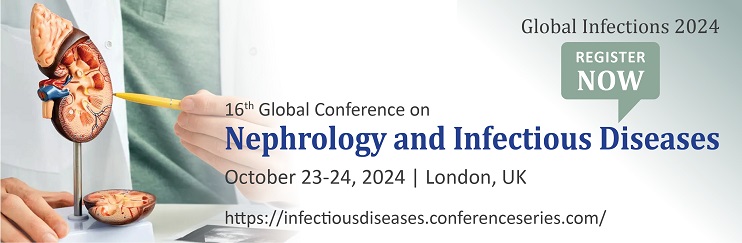 Nephrology Conference, Infectious Diseases Conference, London conference, renal health, infectious disease research, nephrologists, healthcare advancements, global health, medical symposium, October 2024.
