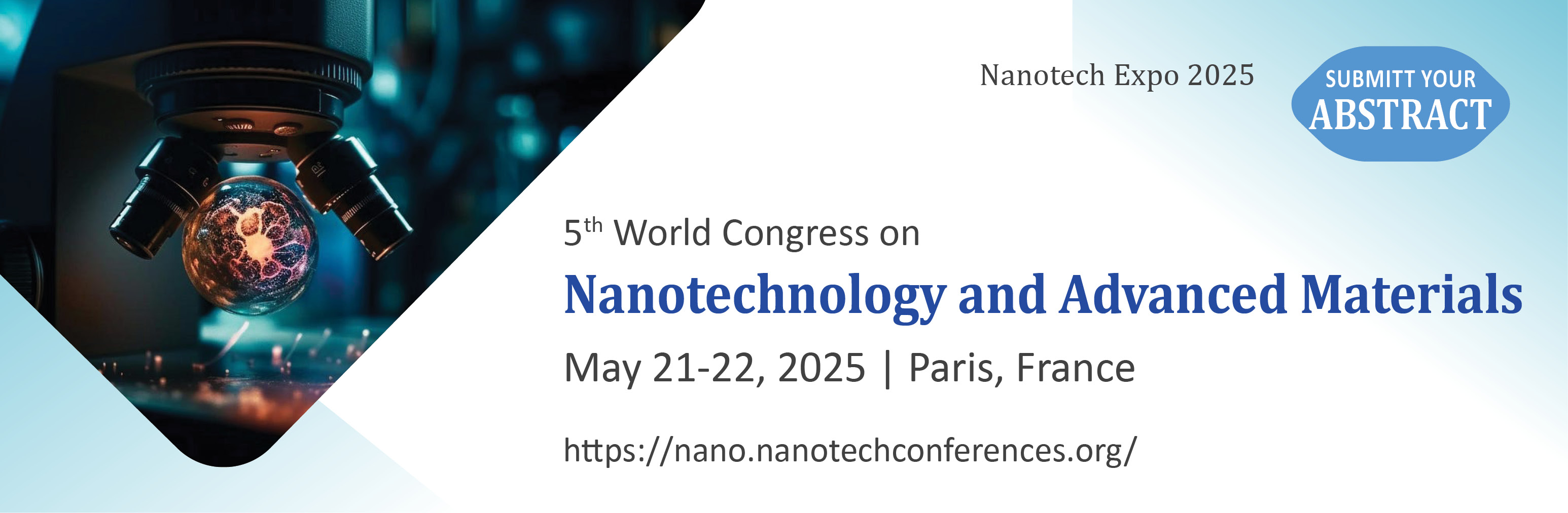 Nanotech Expo 2025, Nanotechnology Conference, Advanced Materials, International Conference on Nanotechnology and Advanced Materials