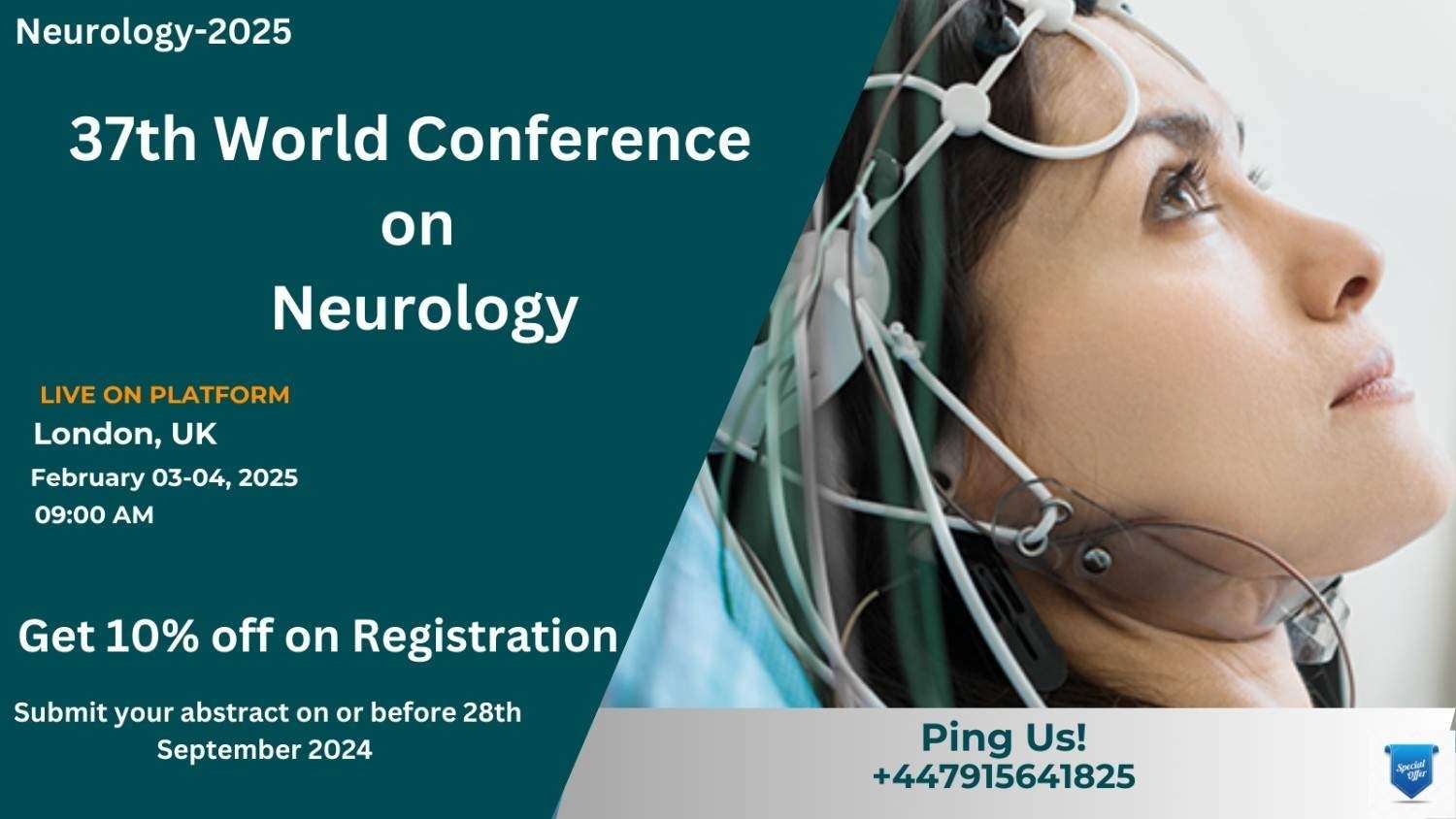 Neurology 2025,Neurology Conference,AI in Neurology,Neurology Conferences with AI,Neurology Congress,Neurology Meeting,Neuroscience,Alzheimer,Neuropsychiatry, AI in Neurology
