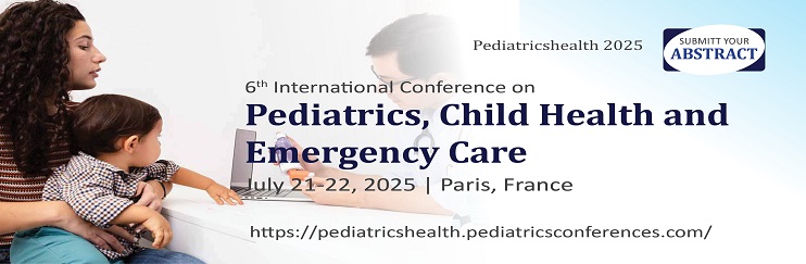 6th International Conference on Pediatrics, Child Health, and Emergency Care
Explore the latest advancements in Pediatrics, Child Health, and Emergency Care at the 6th International Conference, scheduled for July 21-22, 2025, in Paris, France.