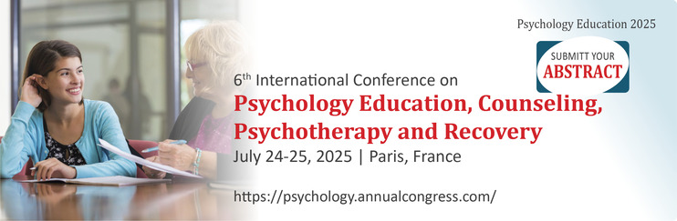 Psychotherapy Conferences 2025, Psychotherapy Meetings, Medical Conferences 2025, Psychology Congress, Psychology Counselling Conferences 2025, Psychology Conferences, List of upcoming Psychology Education Conferences, Counselling, Recovery summit 2025, Psychotherapy Conferences, Psychology Meetings, Mental Health Congress