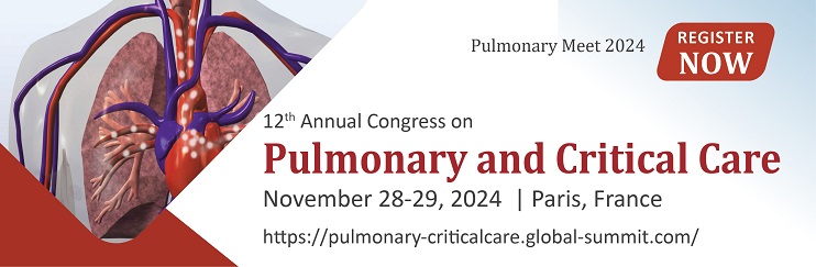 PulmonaryConferences ,  Pulmonary2024,Pulmonarywebinar, Pulmonary and Critical CareWebinar, Pulmonaryonline event, PulmonaryOnline Conferences, Pulmonary and Critical CareWebinars, PulmonologyWebinars, PulmonaryPodcast, Pulmonary and Critical Careonline events, Pulmonologyonline Conferences , PulmonologyConferences , Critical Care conference. 