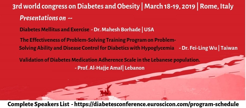 Diabetes conferences 2019
